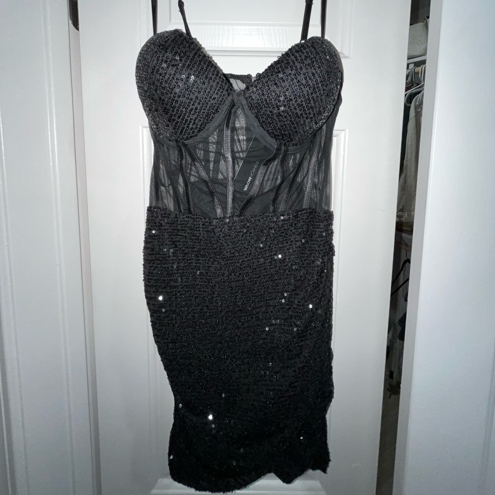 Fashion Nova Sequin Flapper Dress